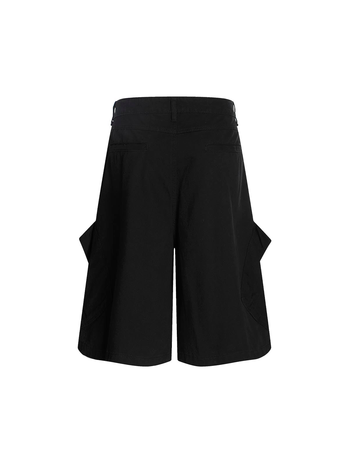 Embroidered Design Straight-Cut Mid-Length Pants