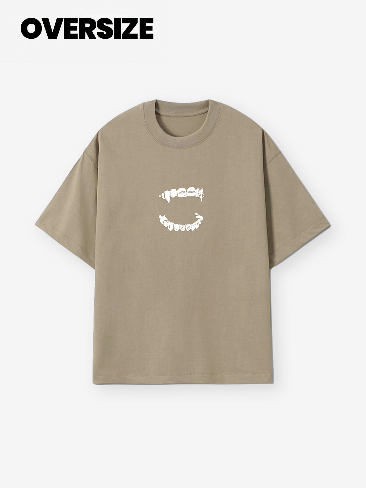 T-shirt minimaliste de haute qualité avec logo Noissey Fang
