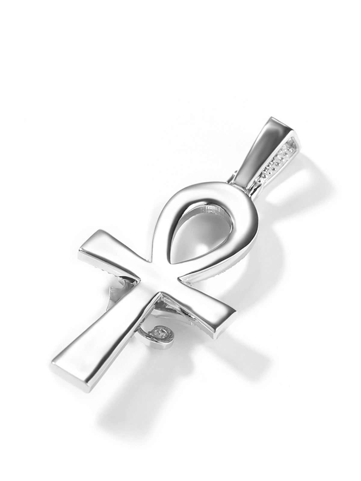 Horus Eye Cross Diamond Necklace