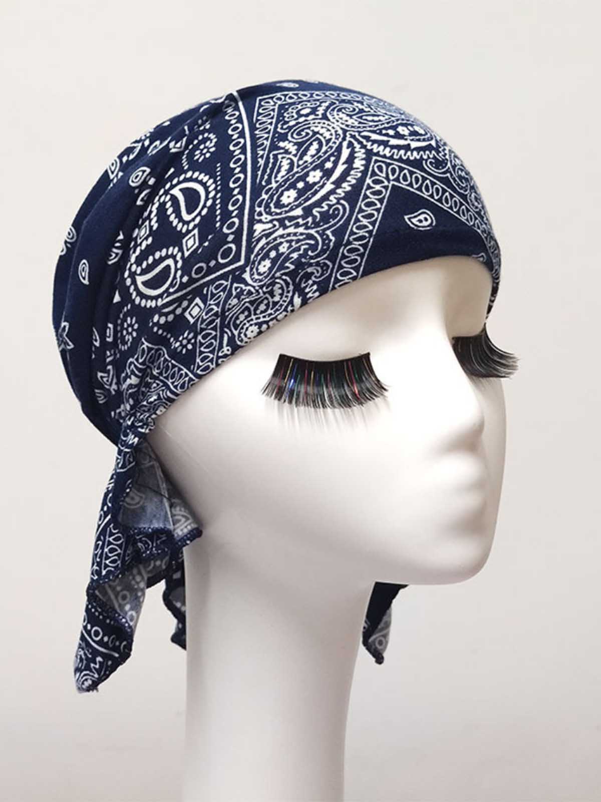 Pirate Tricorn Paisley Headwrap Turban