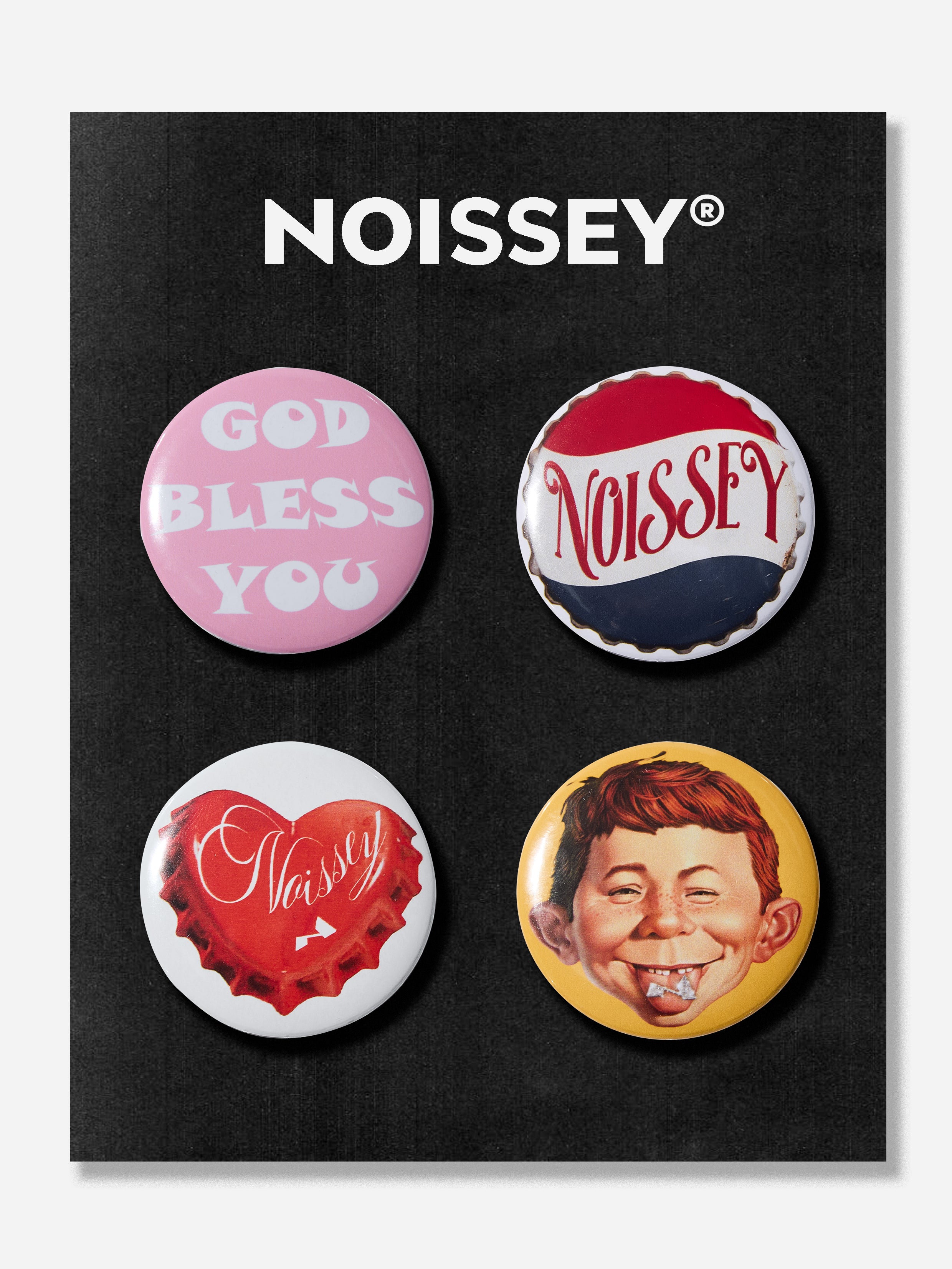NOISSEY Personalized Design DIY Badge