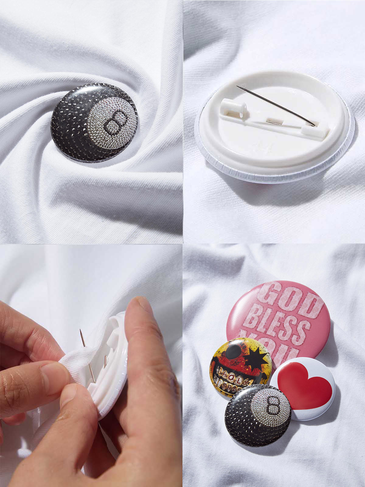 NOISSEY Personalized Design DIY Badge