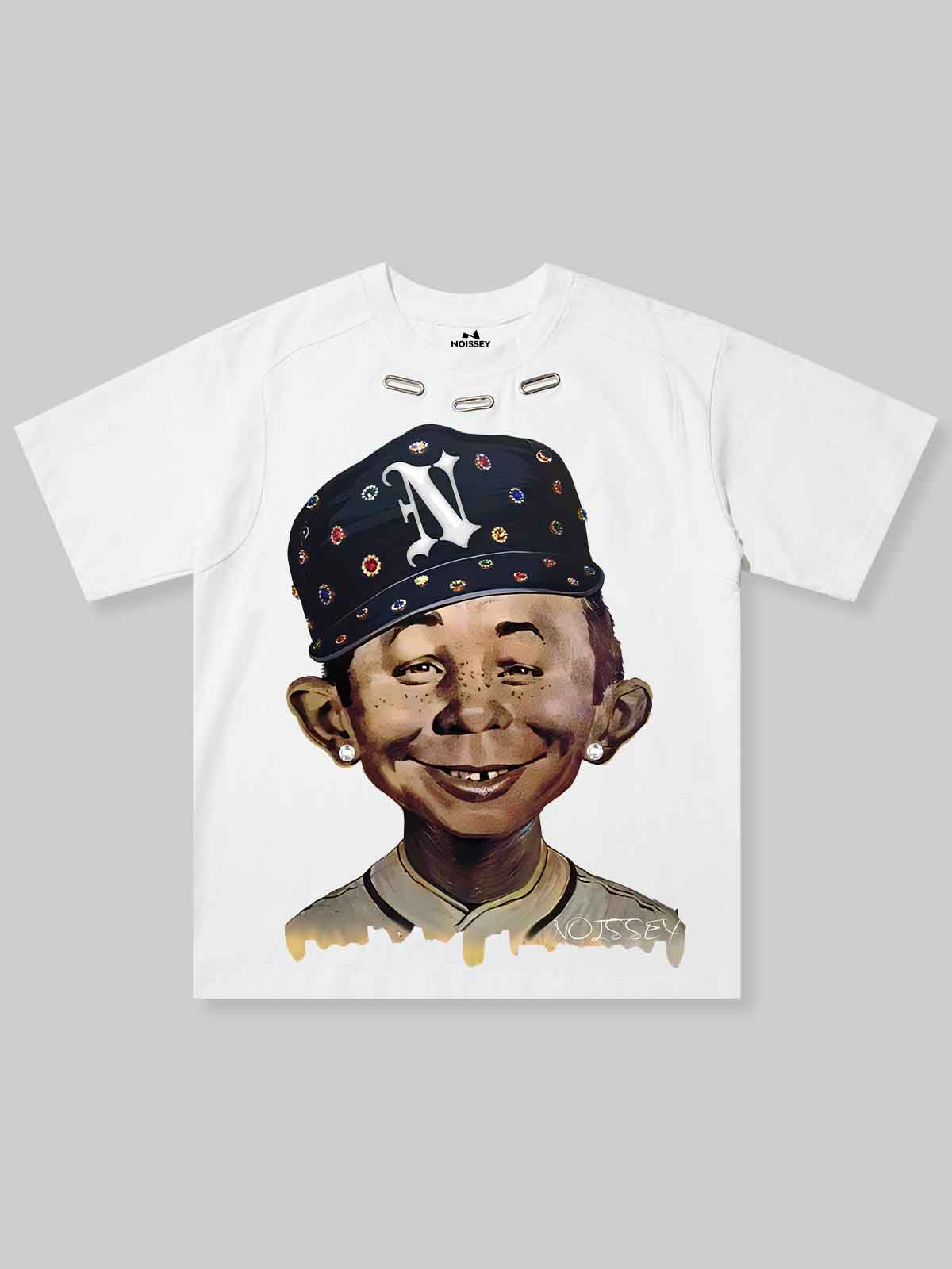 Bad Boy Watercolor Print T-shirt