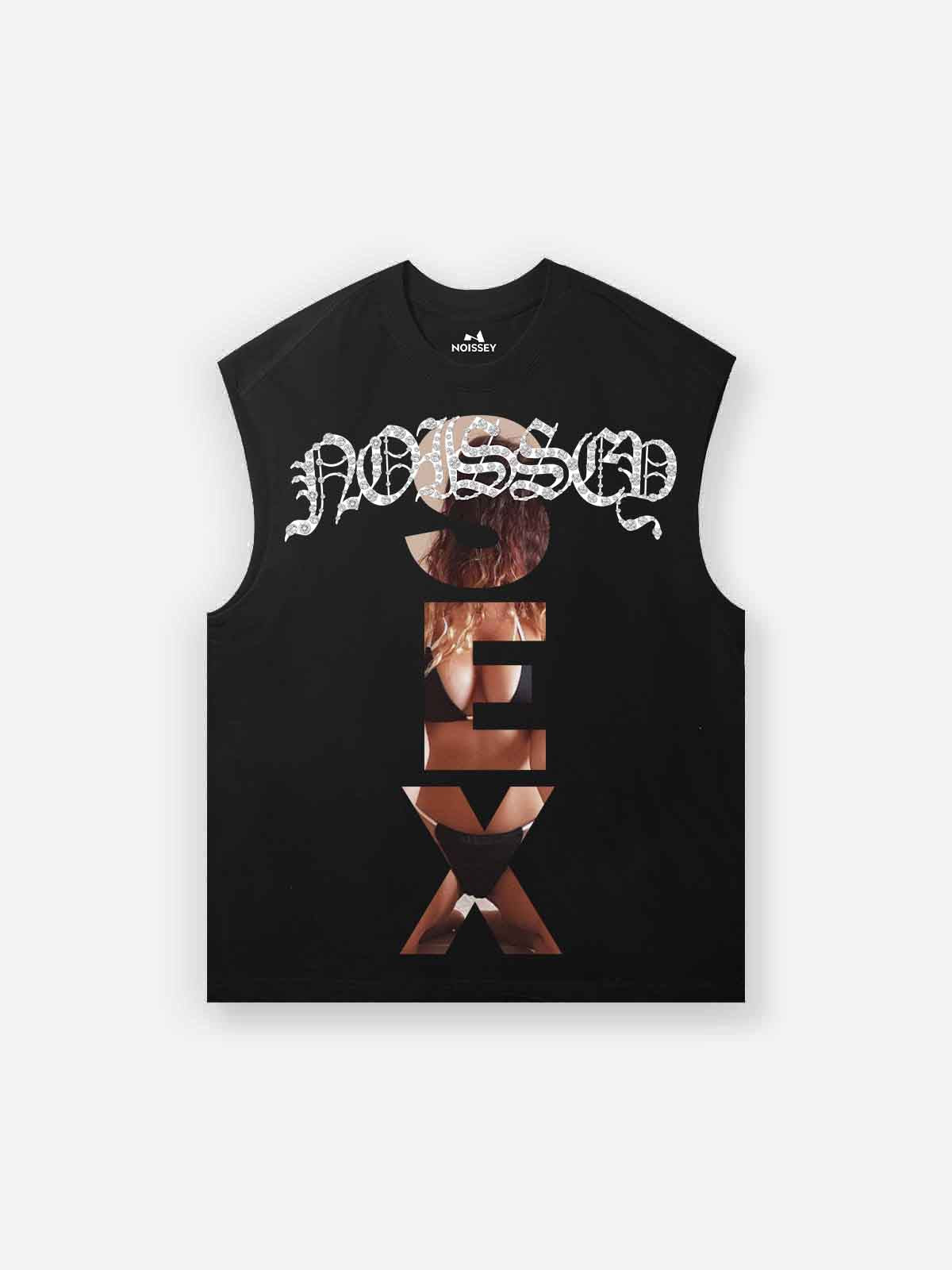 SEX Diamond Print Tank Top