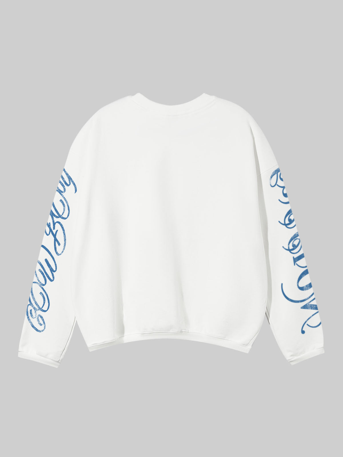 Blueprint Denim Art Print Air-Layer Long Sleeve