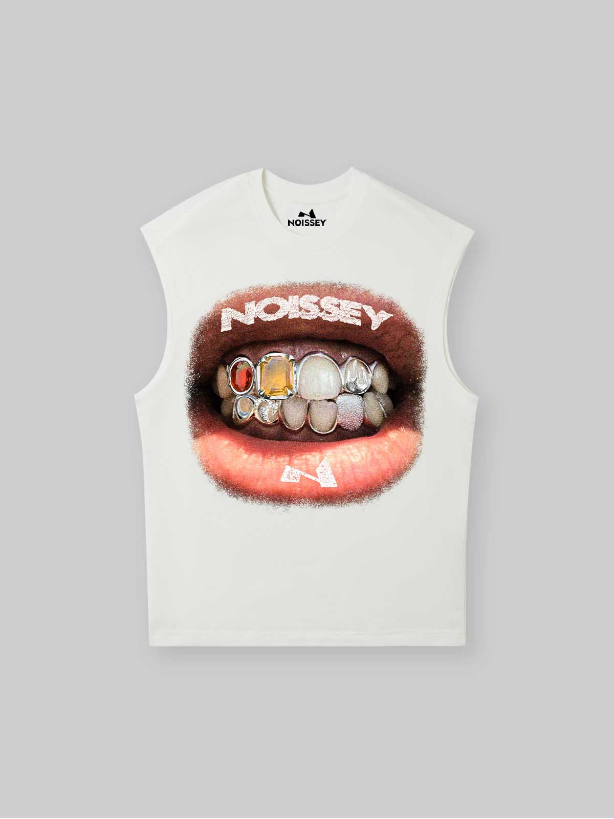 Retro Lip Grills Noissey Print Tank Top