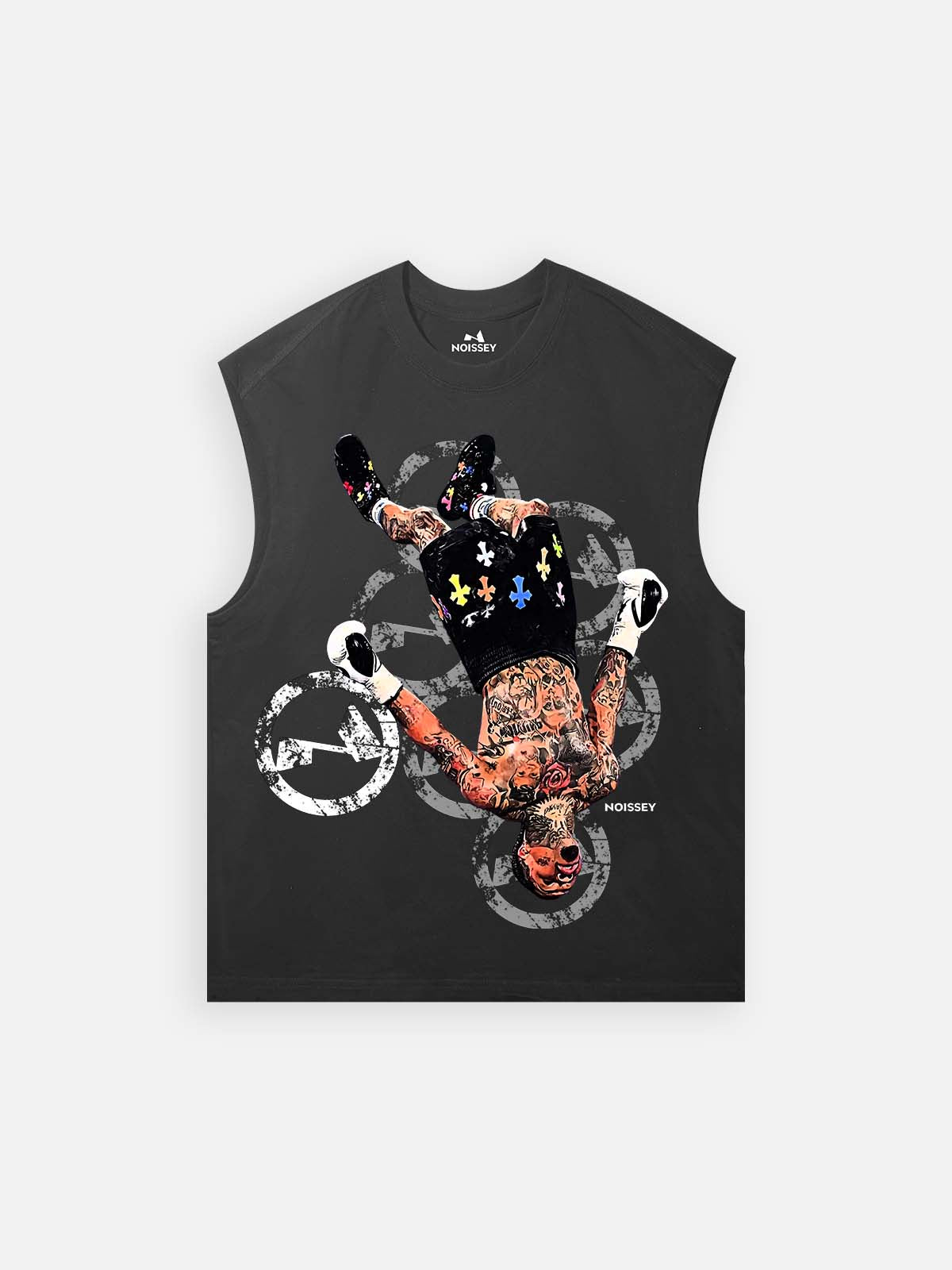 Chrome KO! Champion Print Tank Top