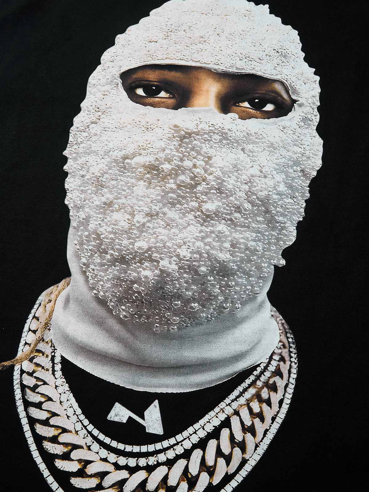 Pearl Balaclava Print Tank Top