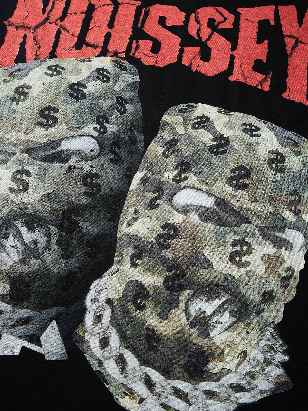 Camo Double Head Mask Print Tank Top