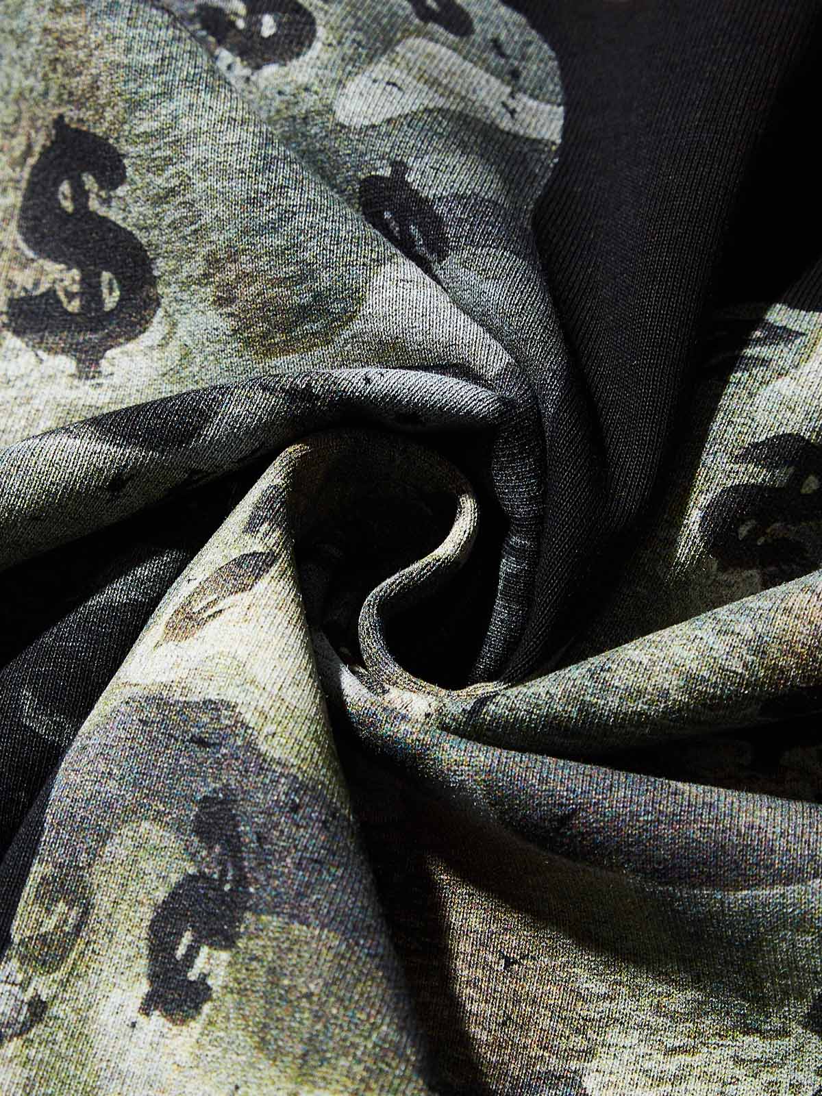 Camo Double Head Mask Print Tank Top