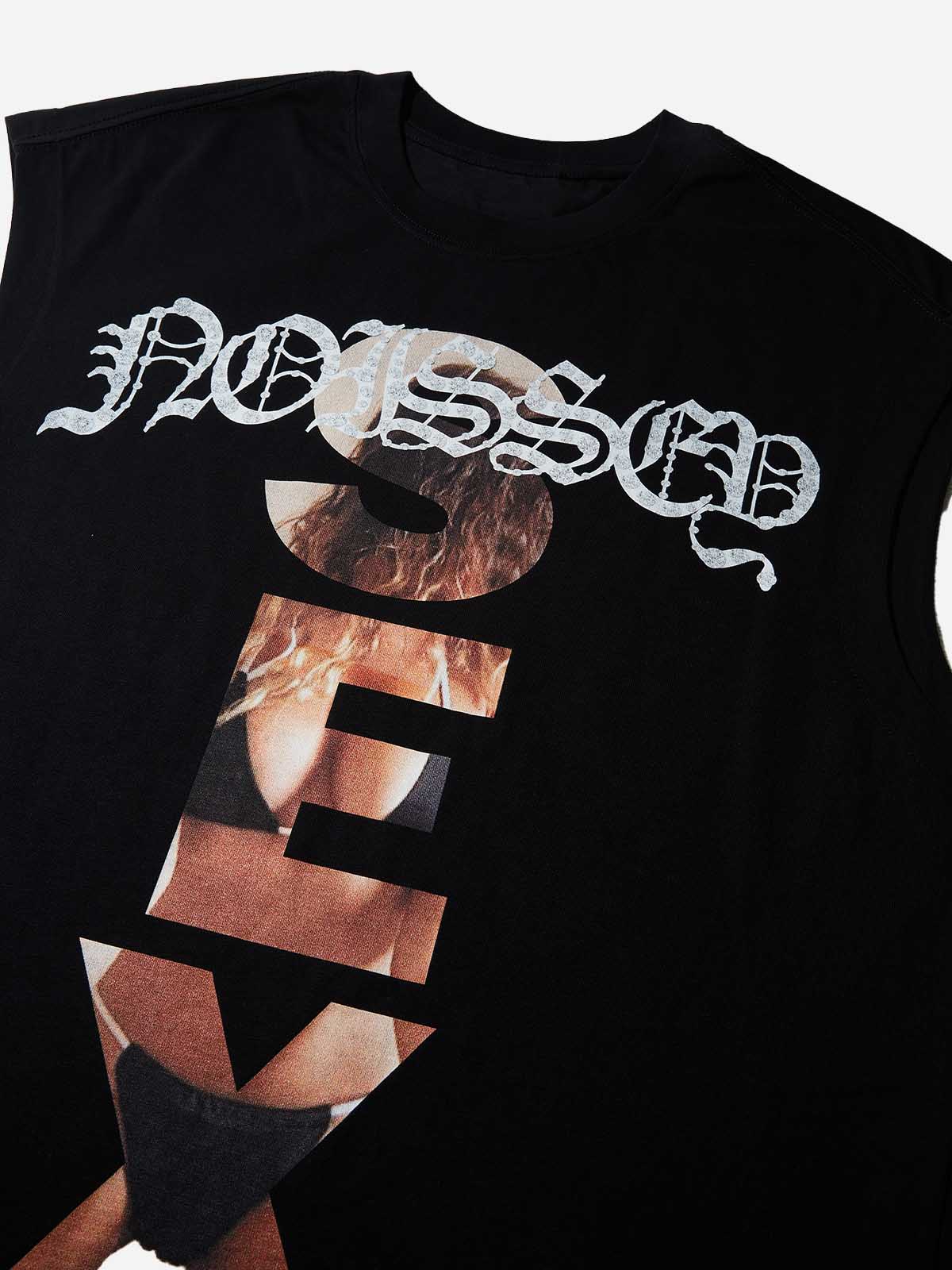 SEX Diamond Print Tank Top