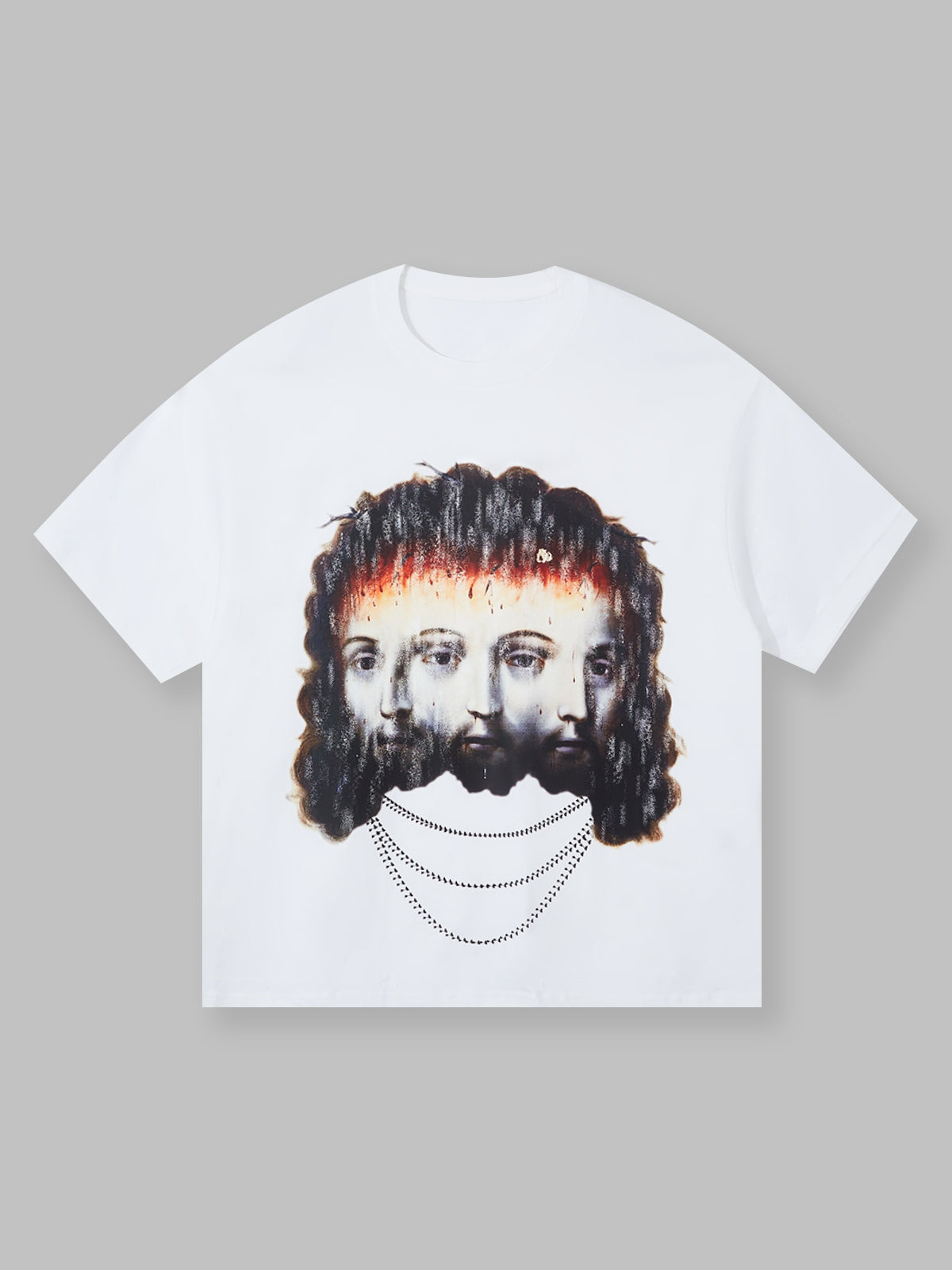 BOUNCE BACK© Trinity Jesus Print T-Shirt