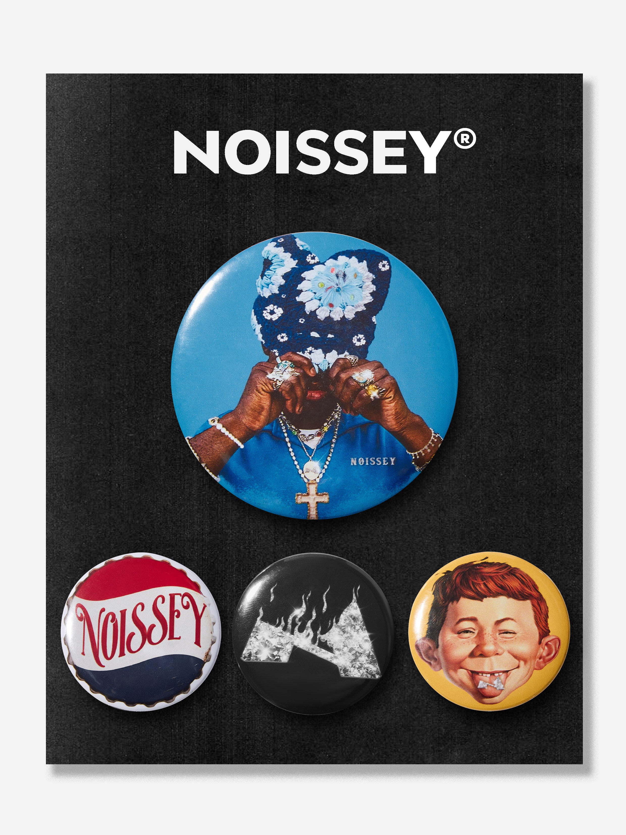 NOISSEY Personalized Design DIY Badge