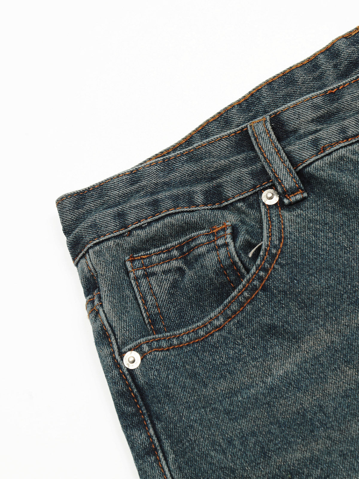 BOUNCE BACK© Original Distressed Heavy Wash Patchwork Jeans