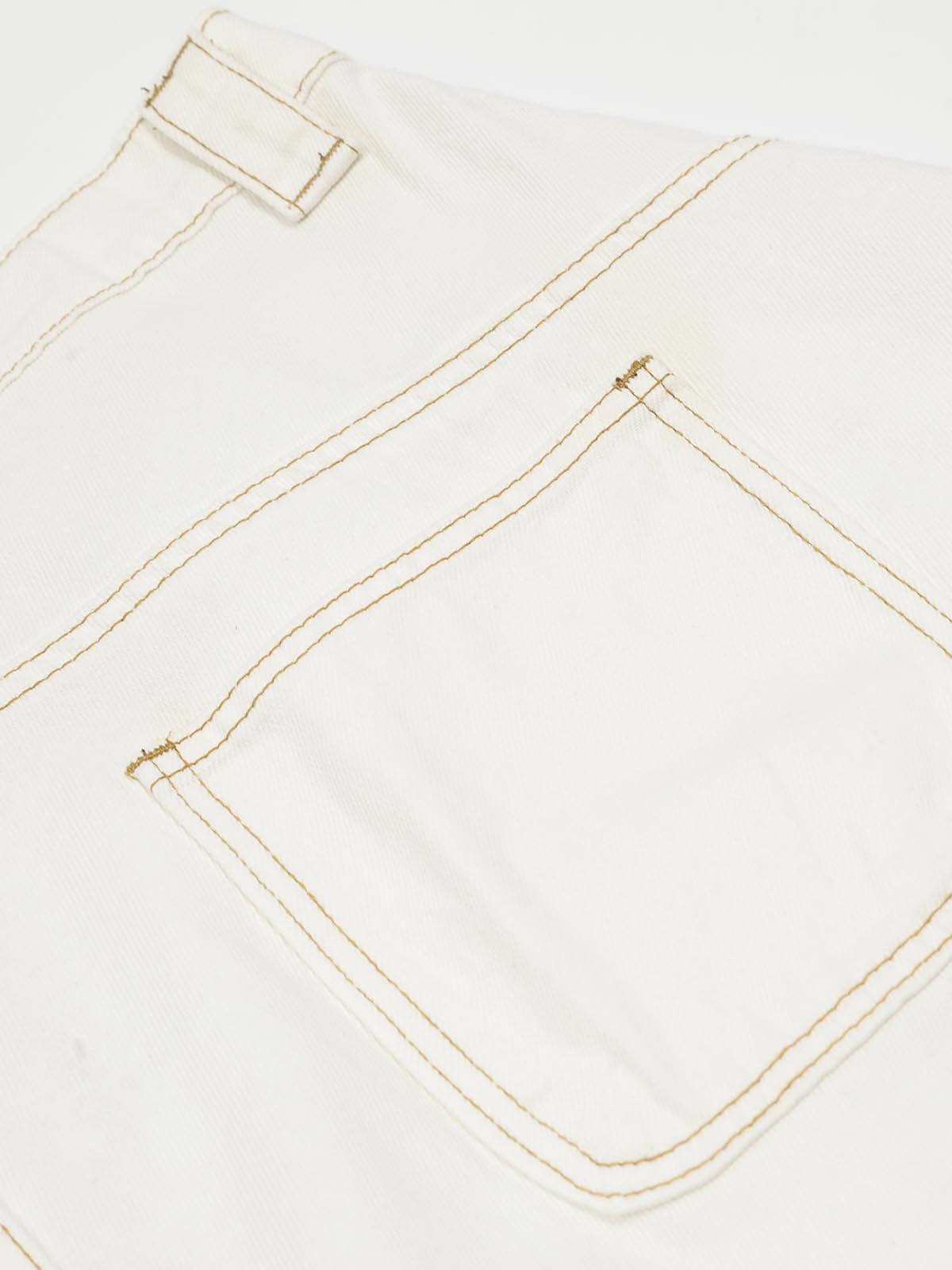 High-Street Design Curved-Leg Pants