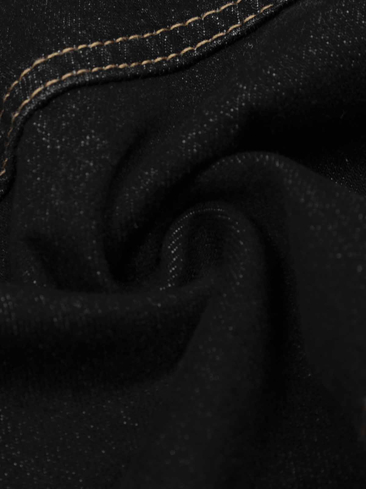 Pocket Straight-leg Mid-rise Jeans