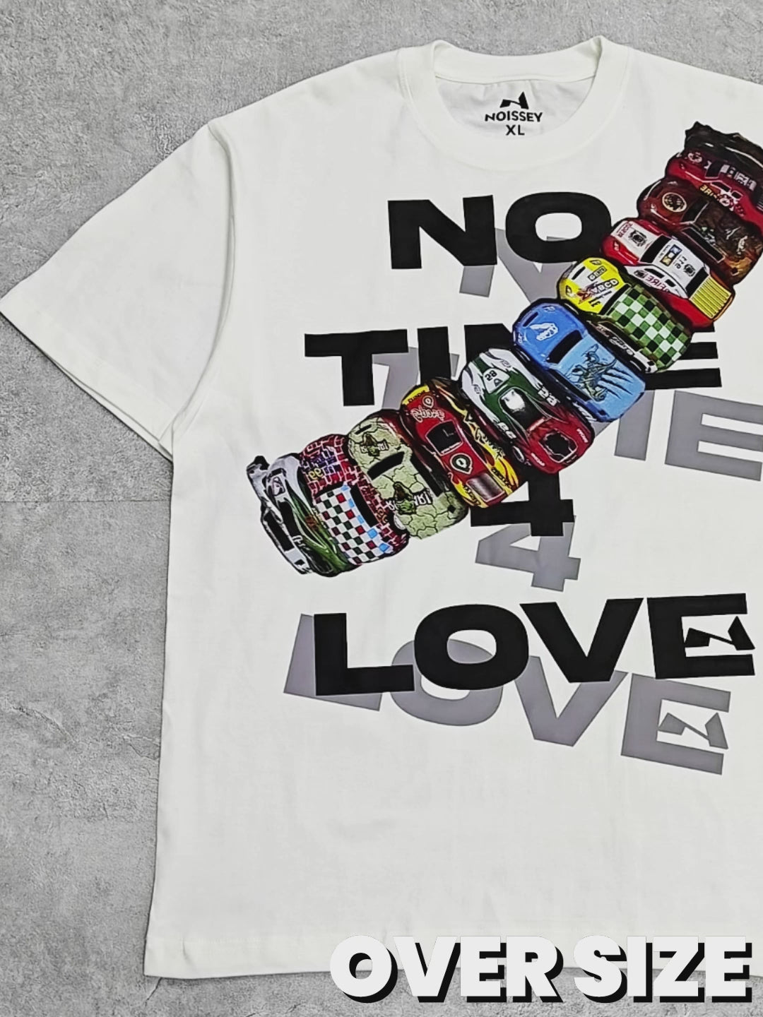 No Time 4 Love Slogan T-shirt