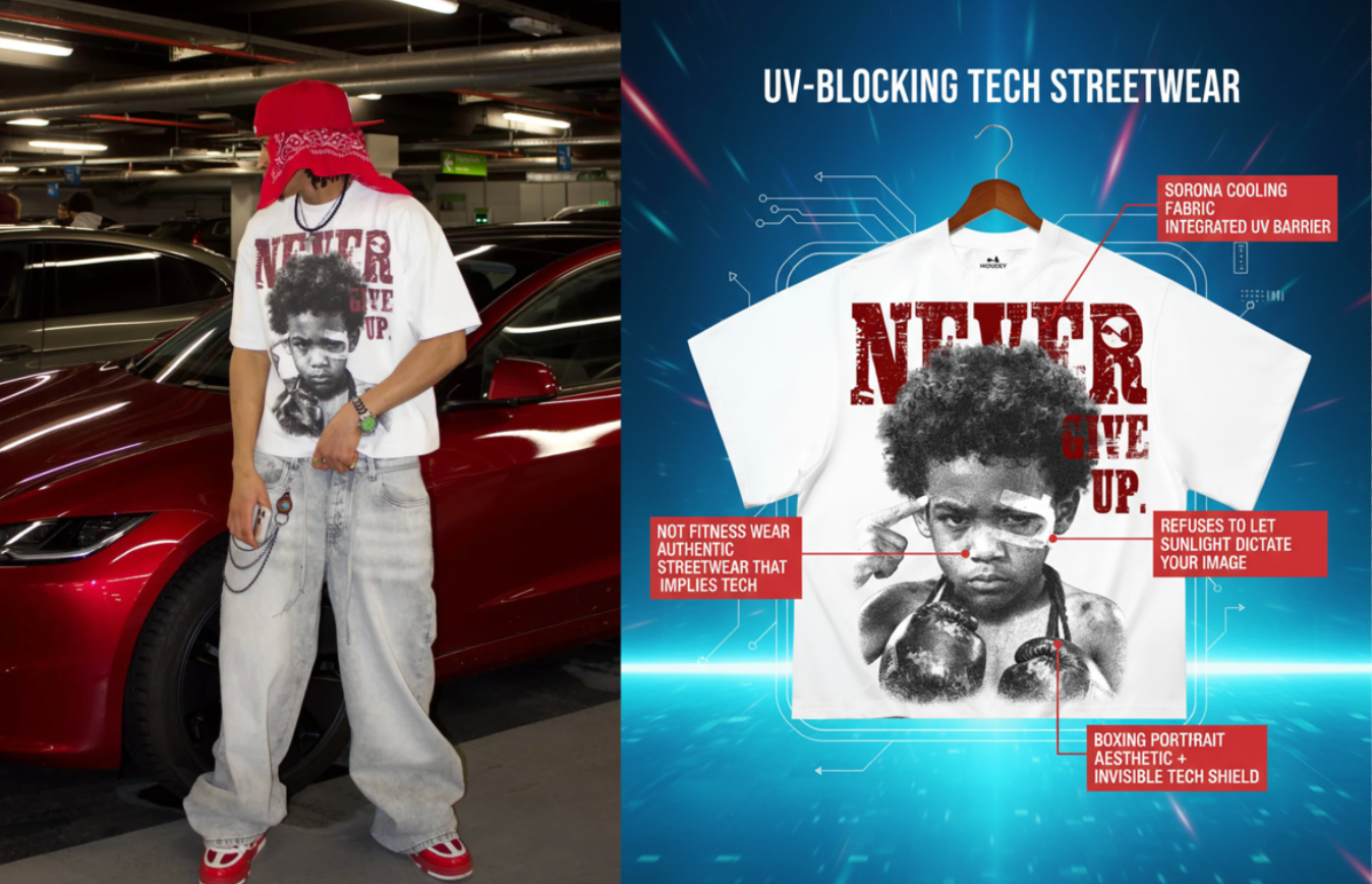 Why UV-blocking tech streetwear is the only way to save your poolside flex