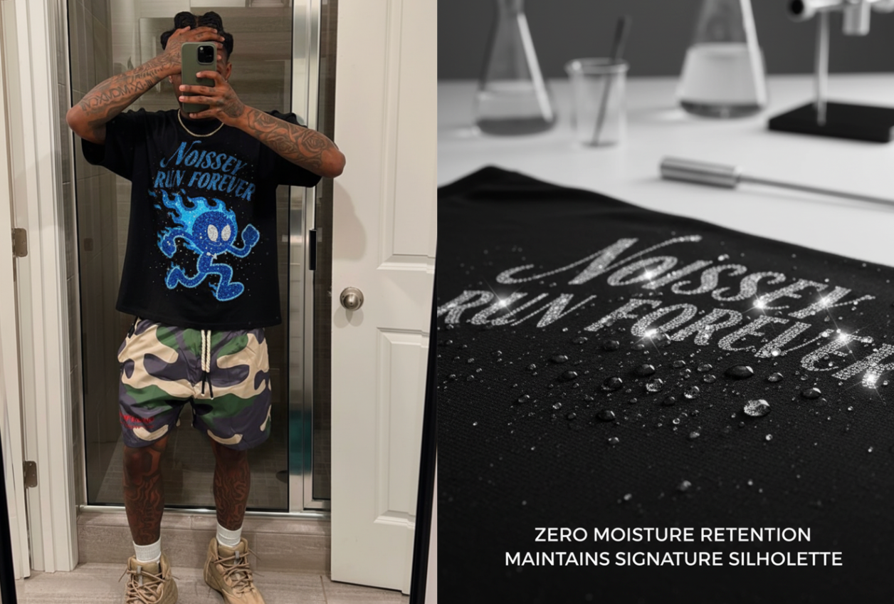 Ditch the Wet Armor: Why You Need a lightweight rhinestone tee for summer heat