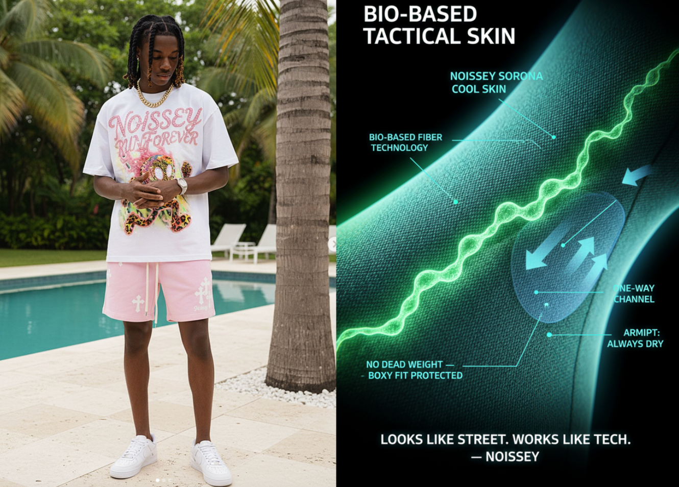 The Selfie Killer: Sorona vs Cotton for summer streetwear