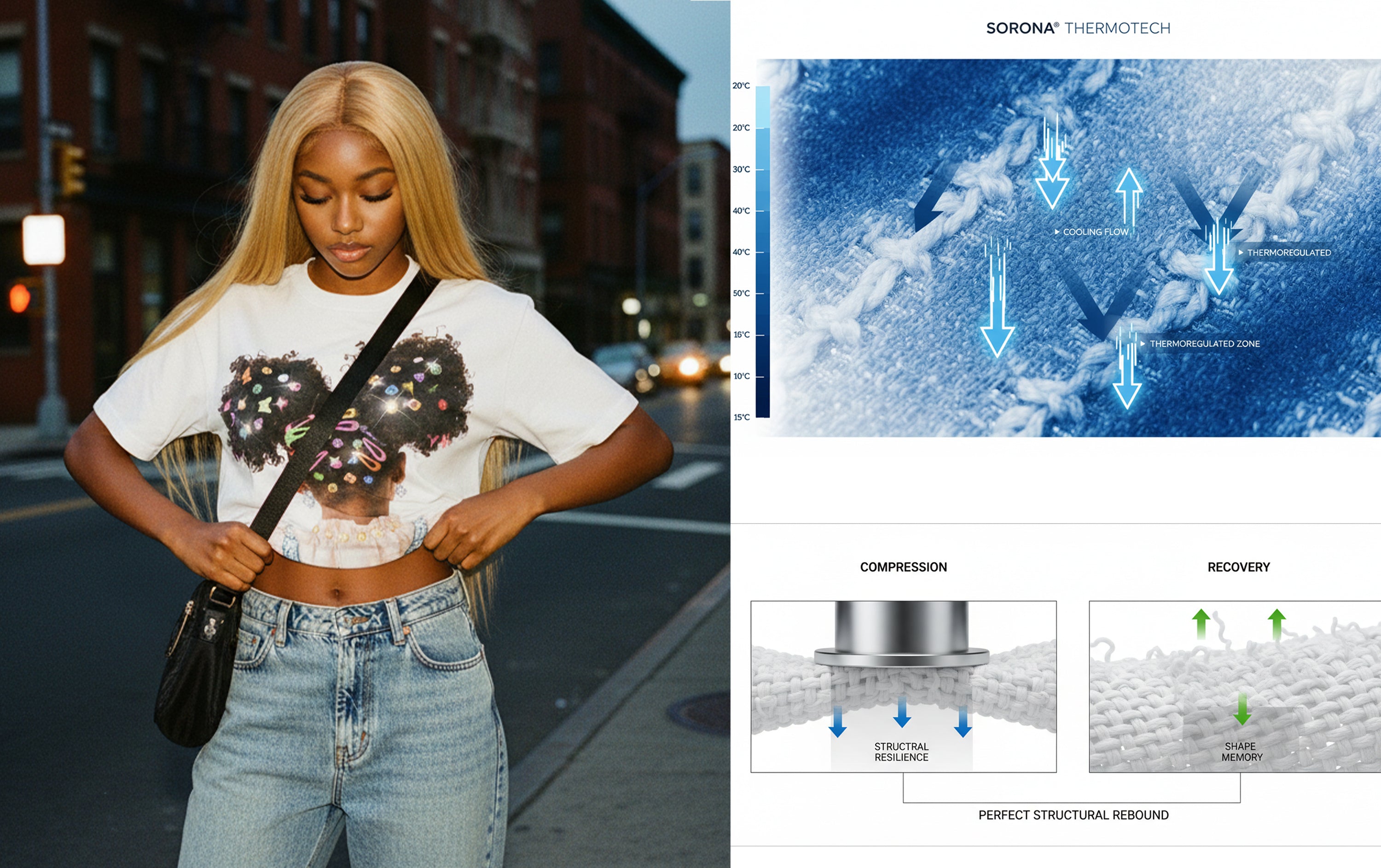 How Your Crossbody Bag is Killing Your Fit—And Why You Need a Sorona Fiber Tee