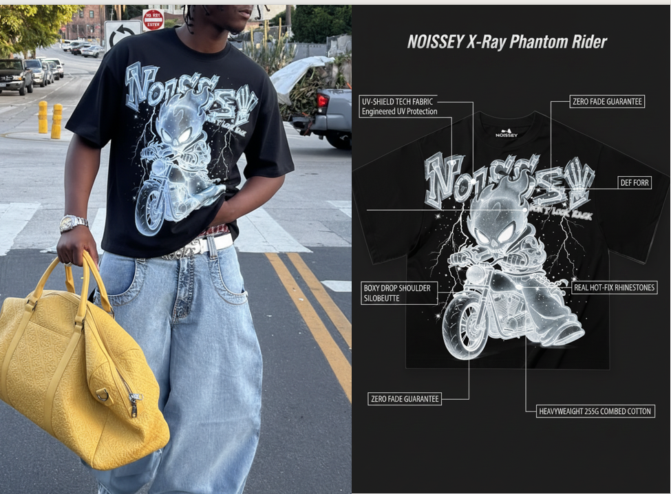 Cruising Heat: The Tech Behind a Heavyweight Black Streetwear T Shirt That Wont Fade