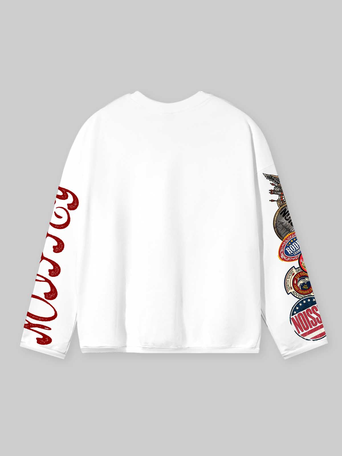 NOISSEY "Money Scout" Blindfolded Grillz Boy Asymmetric Sleeve Graphic Shirt