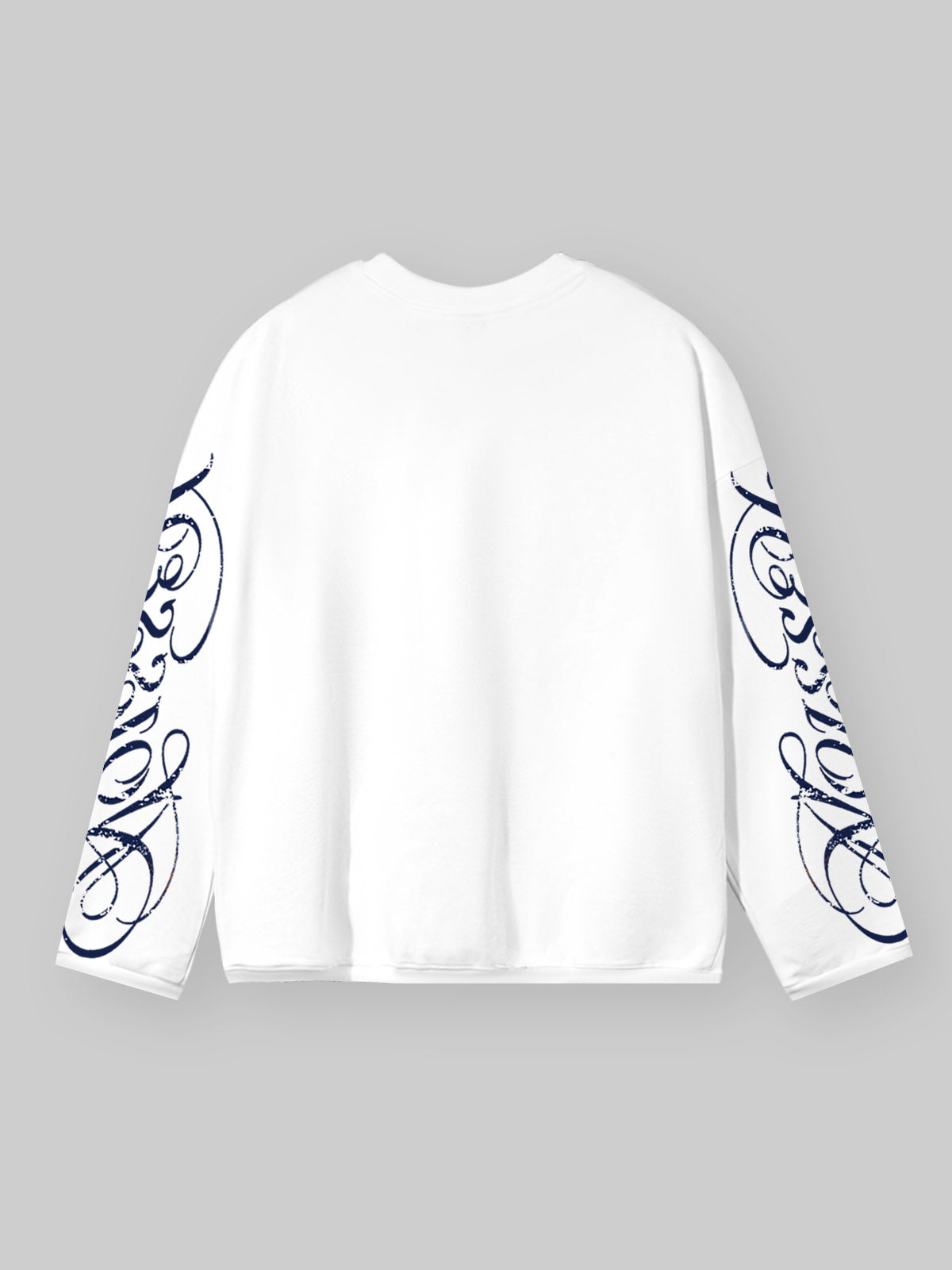 NOISSEY "Rape of Europa" Cyanotype Fine Art Engraved White Long Sleeve Tee