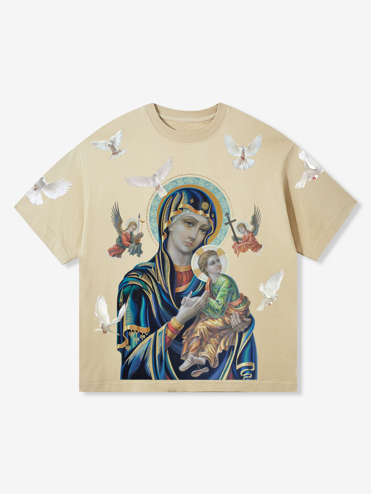 OBSTACLES & DANGERS© Black Madonna and Child T-shirt