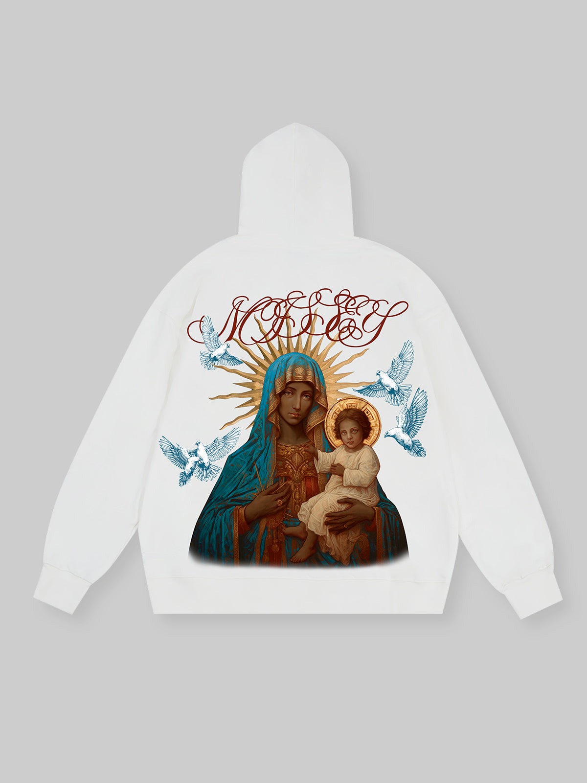 OBSTACLES & DANGERS© Noissey Original Madonna & Child 400g Unwashed Hoodies