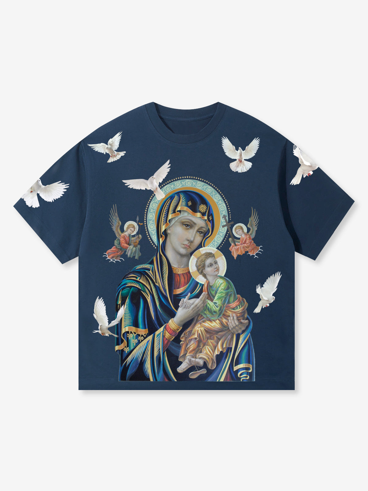 OBSTACLES & DANGERS© Black Madonna and Child T-shirt