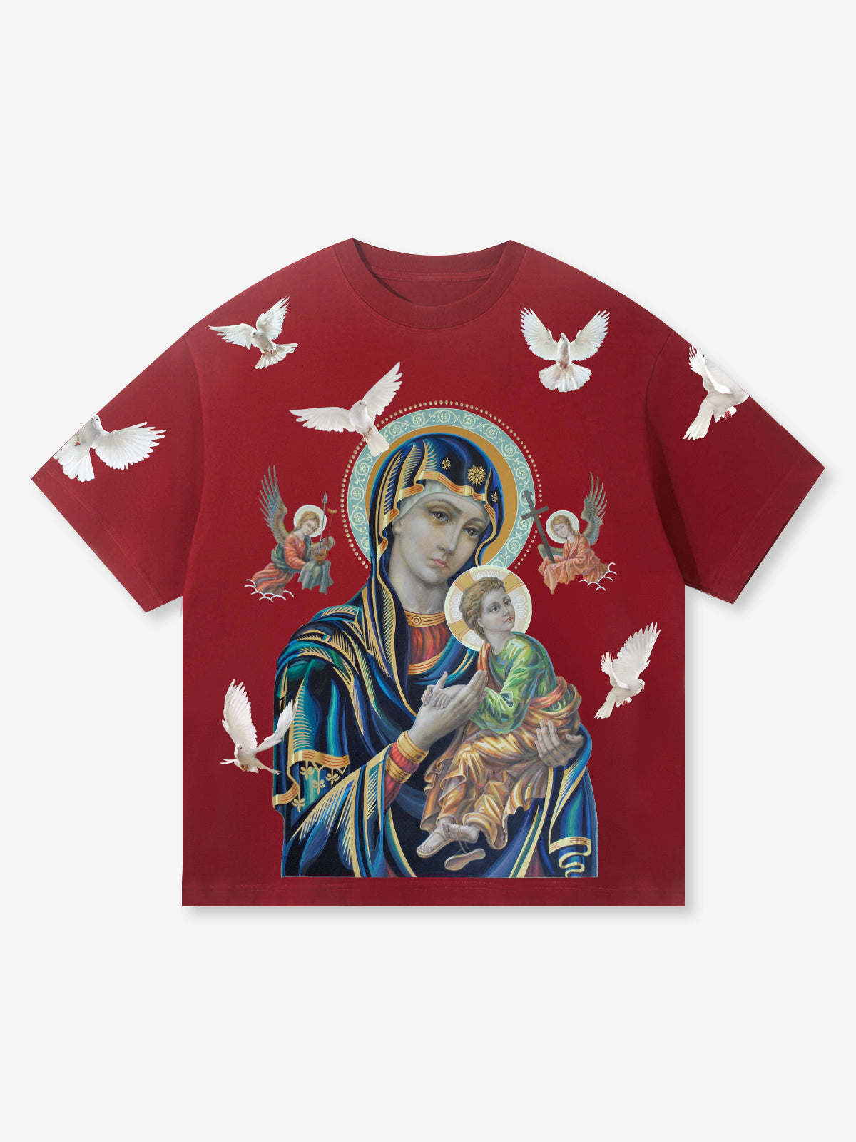 OBSTACLES & DANGERS© Black Madonna and Child T-shirt