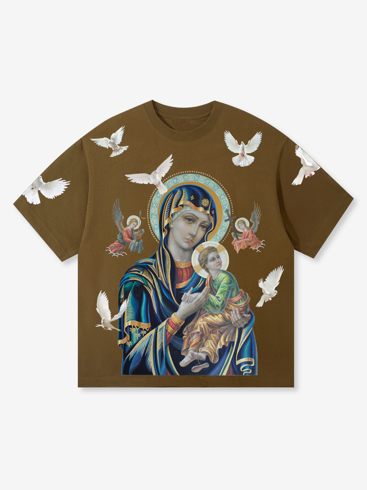 OBSTACLES & DANGERS© Black Madonna and Child T-shirt