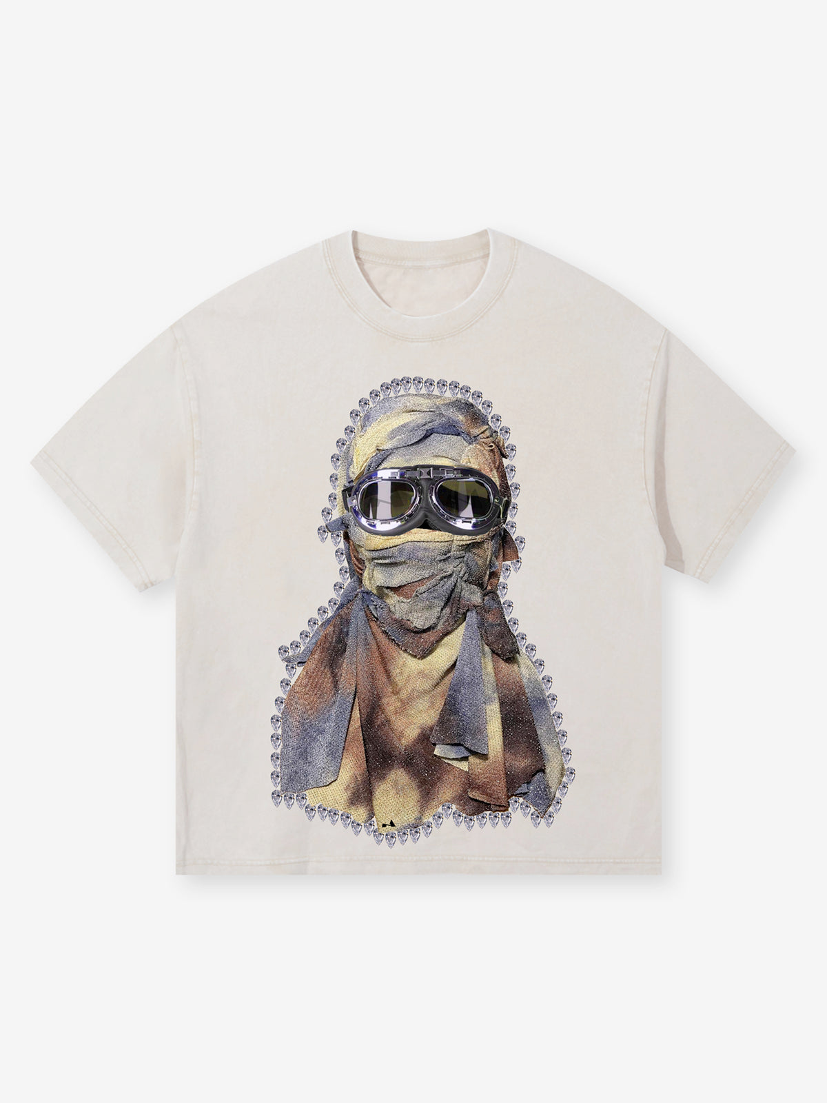 T-shirt Collage Masque Vintage BOUNCE BACK© Desert Knight