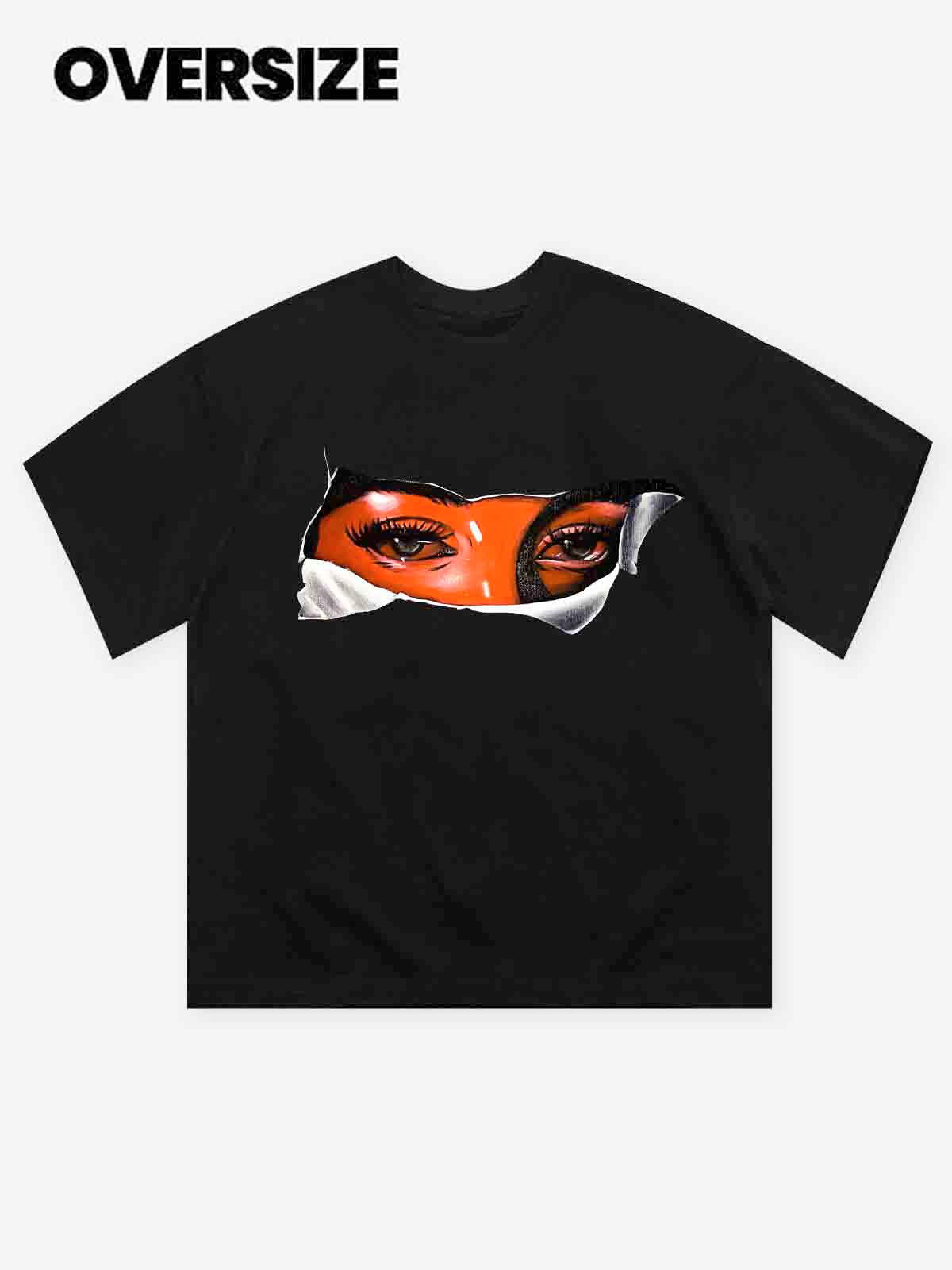 Virgin Mary Eye Print T-shirt