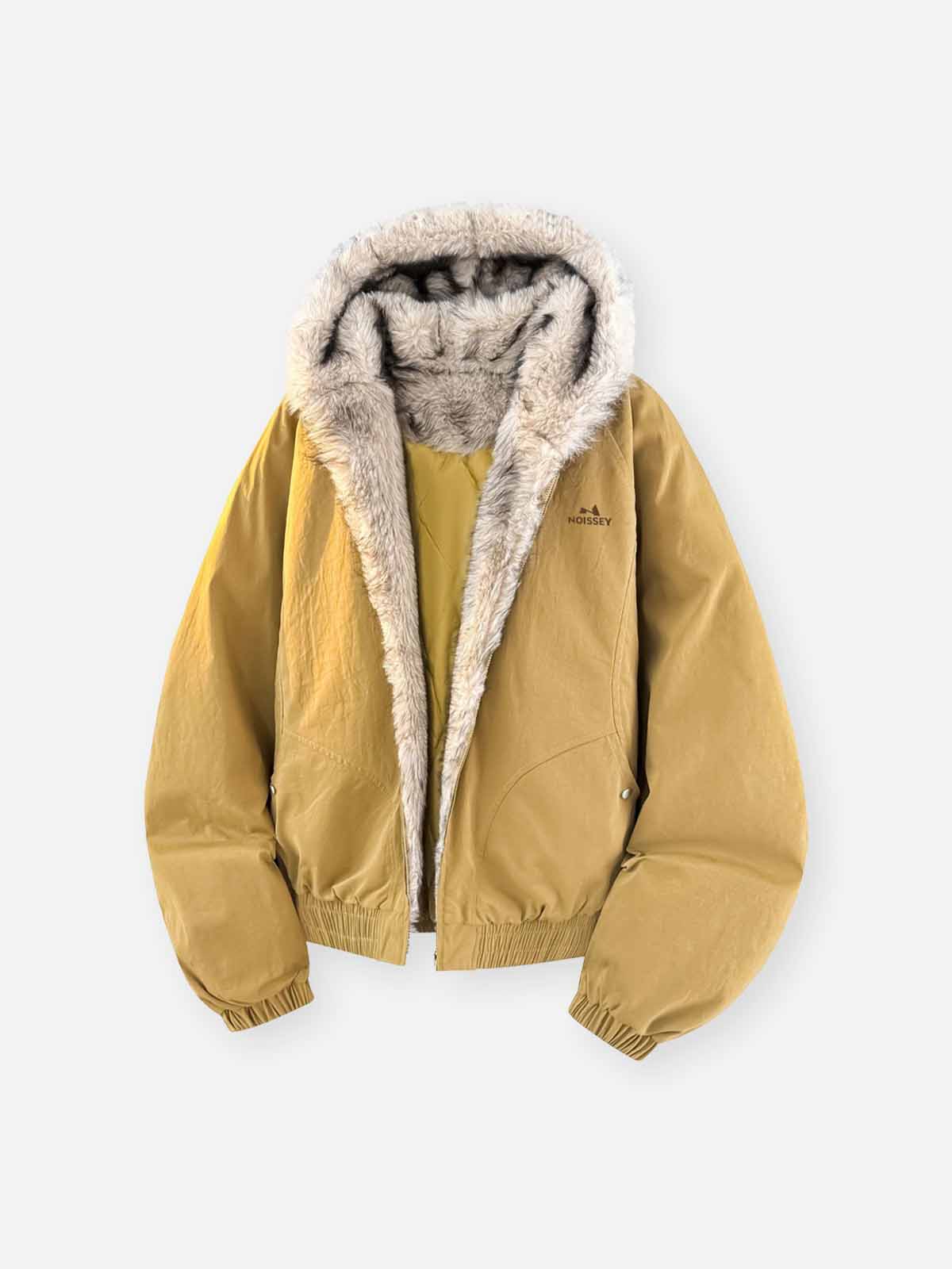 Windproof and Water-repellent Hooded Warm Jacket