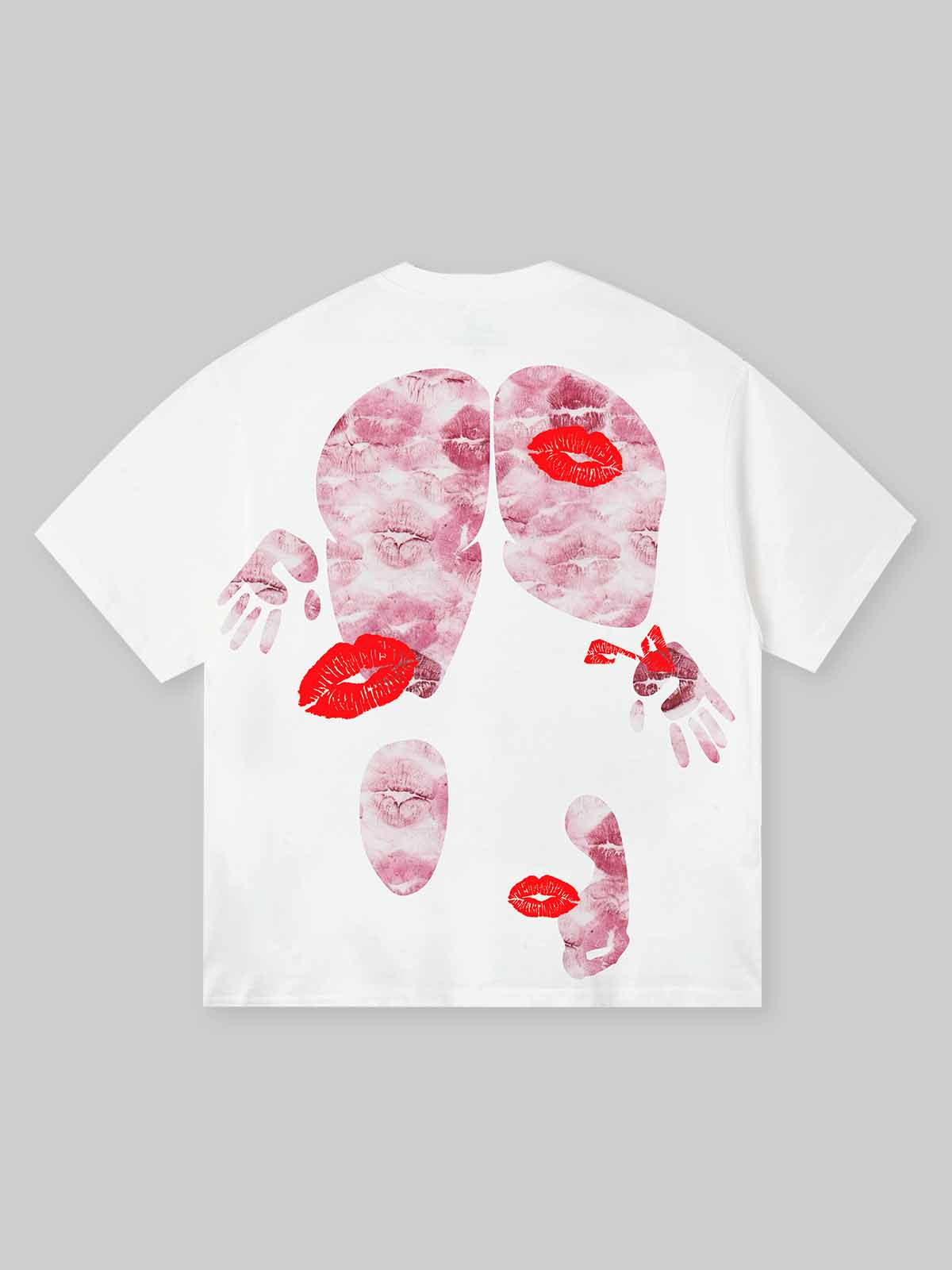 Kiss Me Lip Print T-shirt