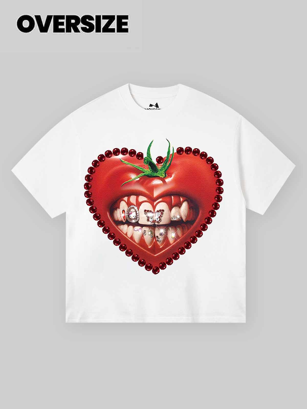 Love Tomato Art Grills Printed T-shirt