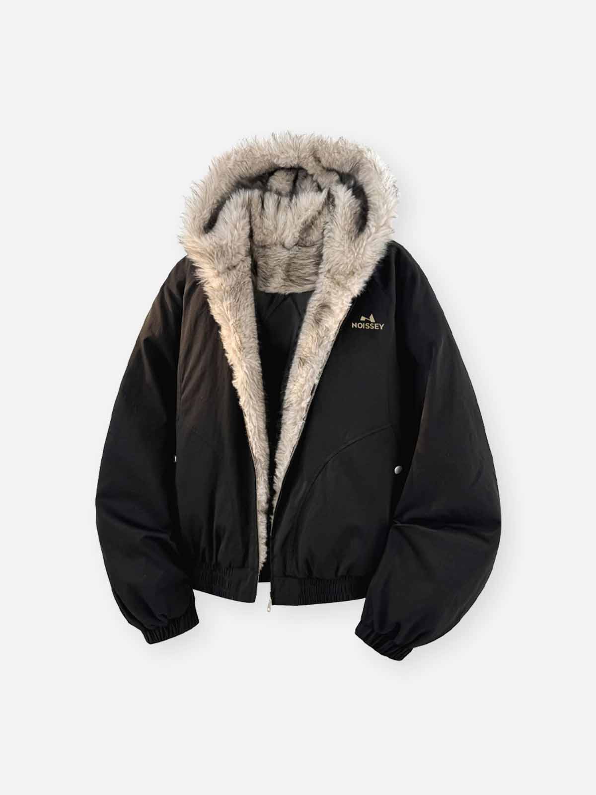 Windproof and Water-repellent Hooded Warm Jacket