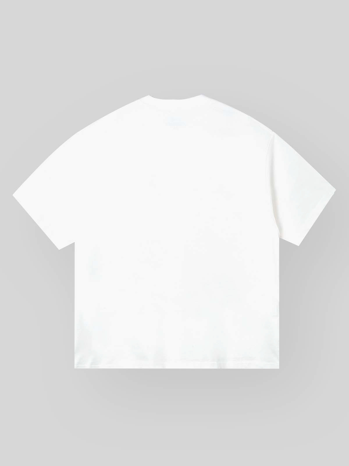 Wealthy Girl Counting Cash Print T-Shirt