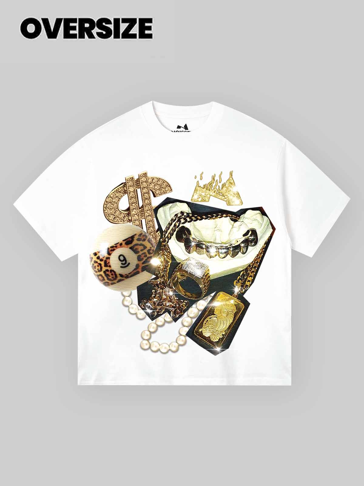 Wealth Gathering Print T-shirt