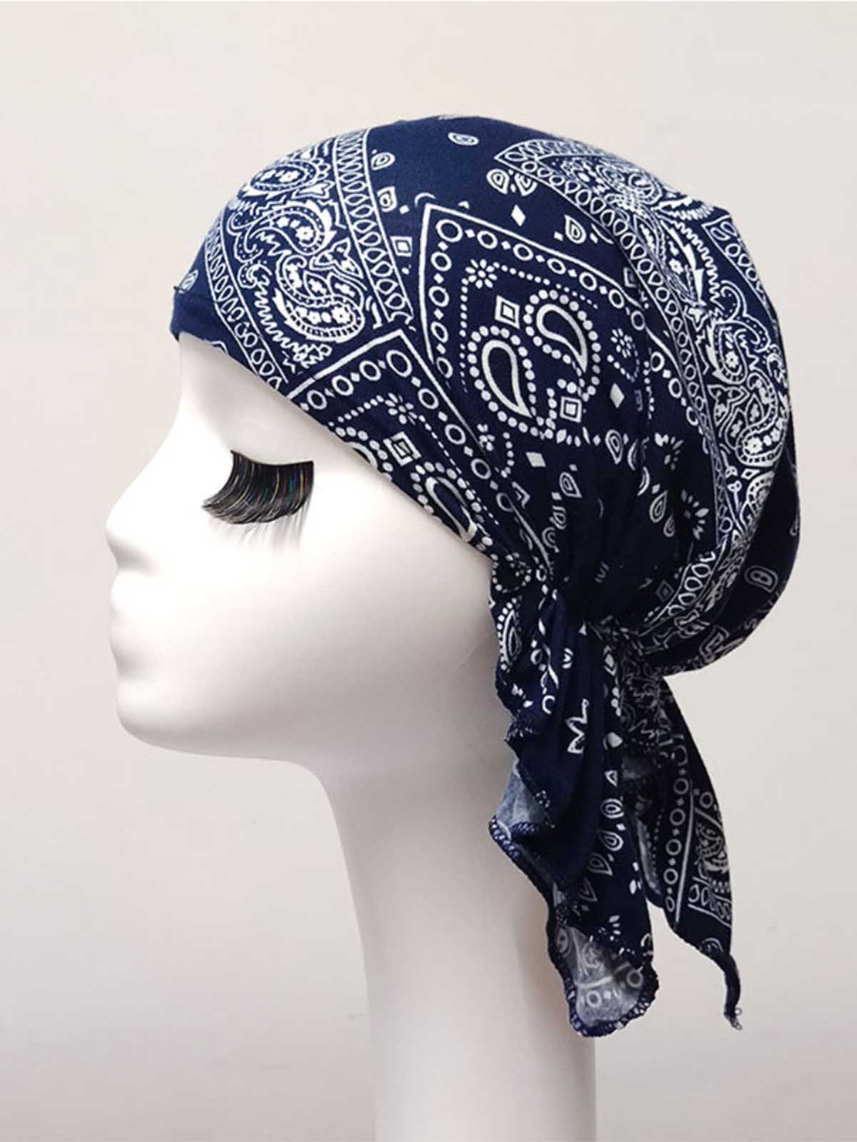 Pirate Tricorn Paisley Headwrap Turban