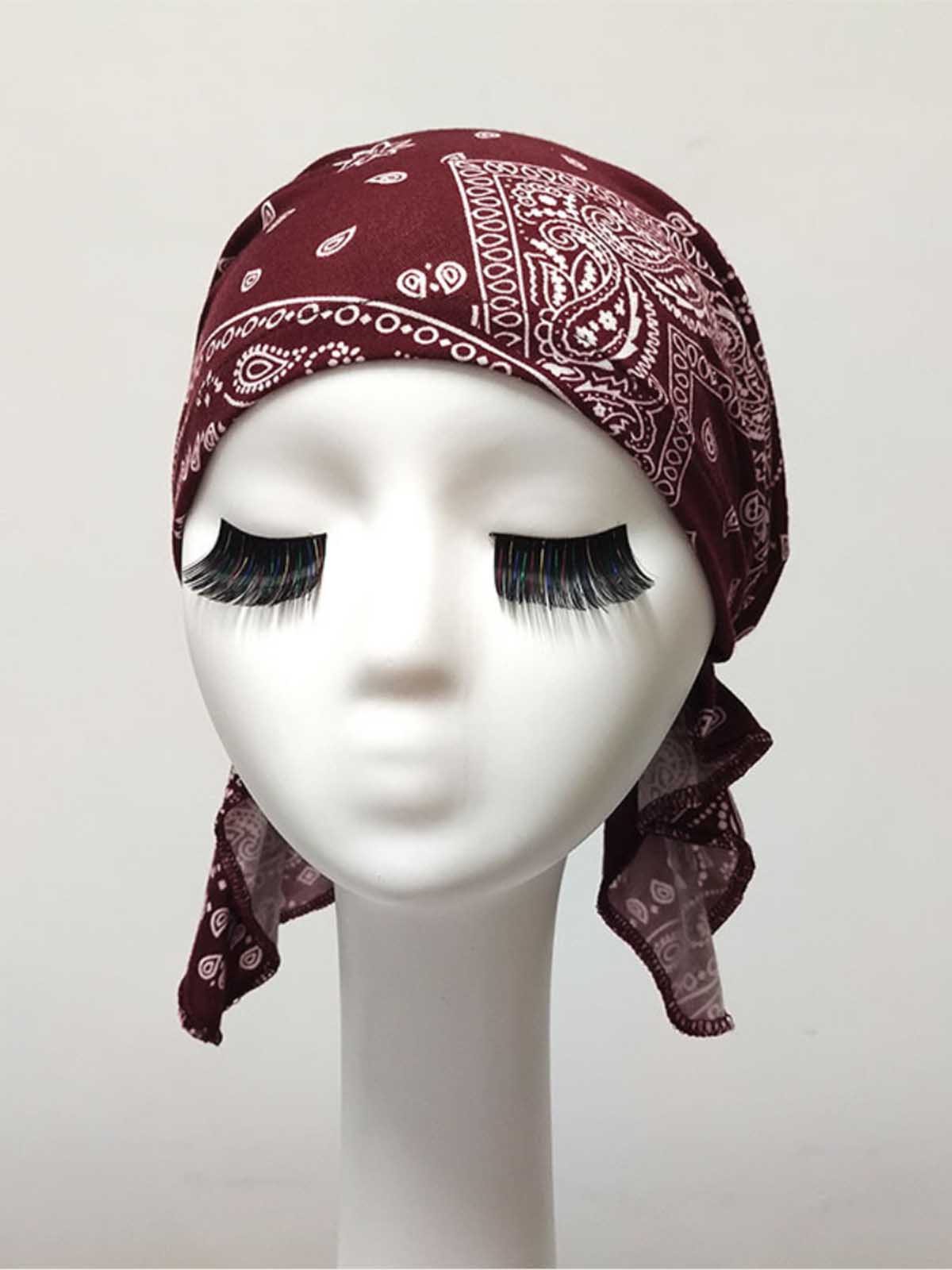 Pirate Tricorn Paisley Headwrap Turban