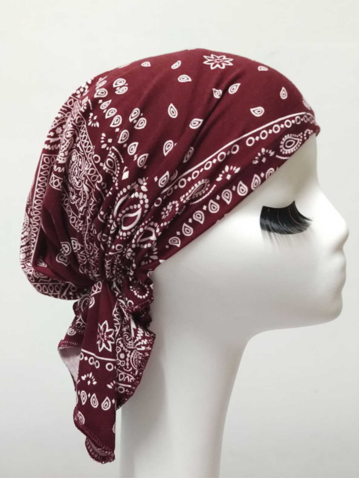 Pirate Tricorn Paisley Headwrap Turban