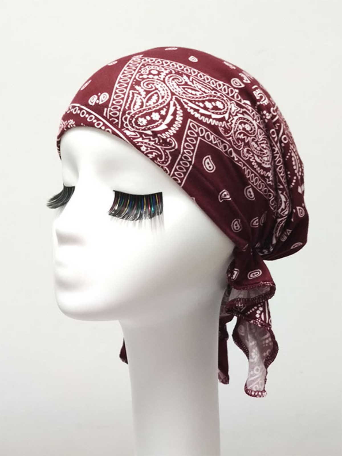 Pirate Tricorn Paisley Headwrap Turban