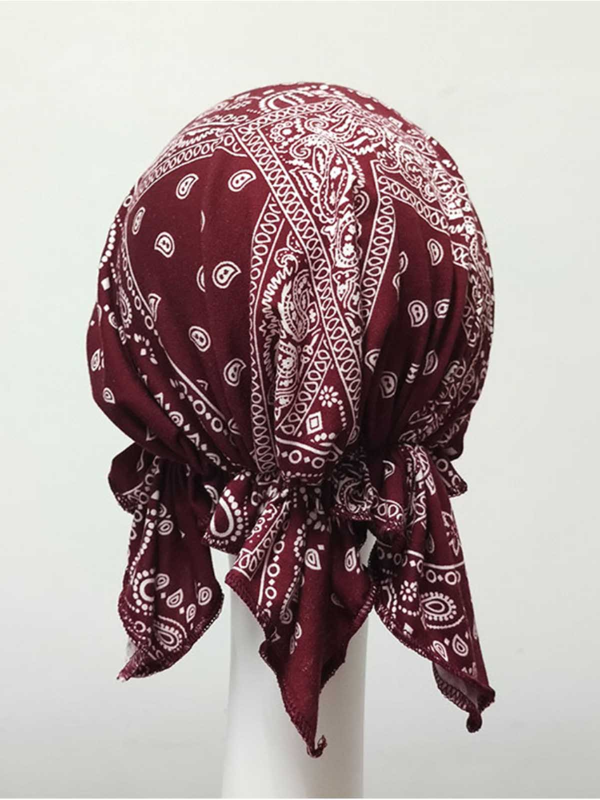 Pirate Tricorn Paisley Headwrap Turban