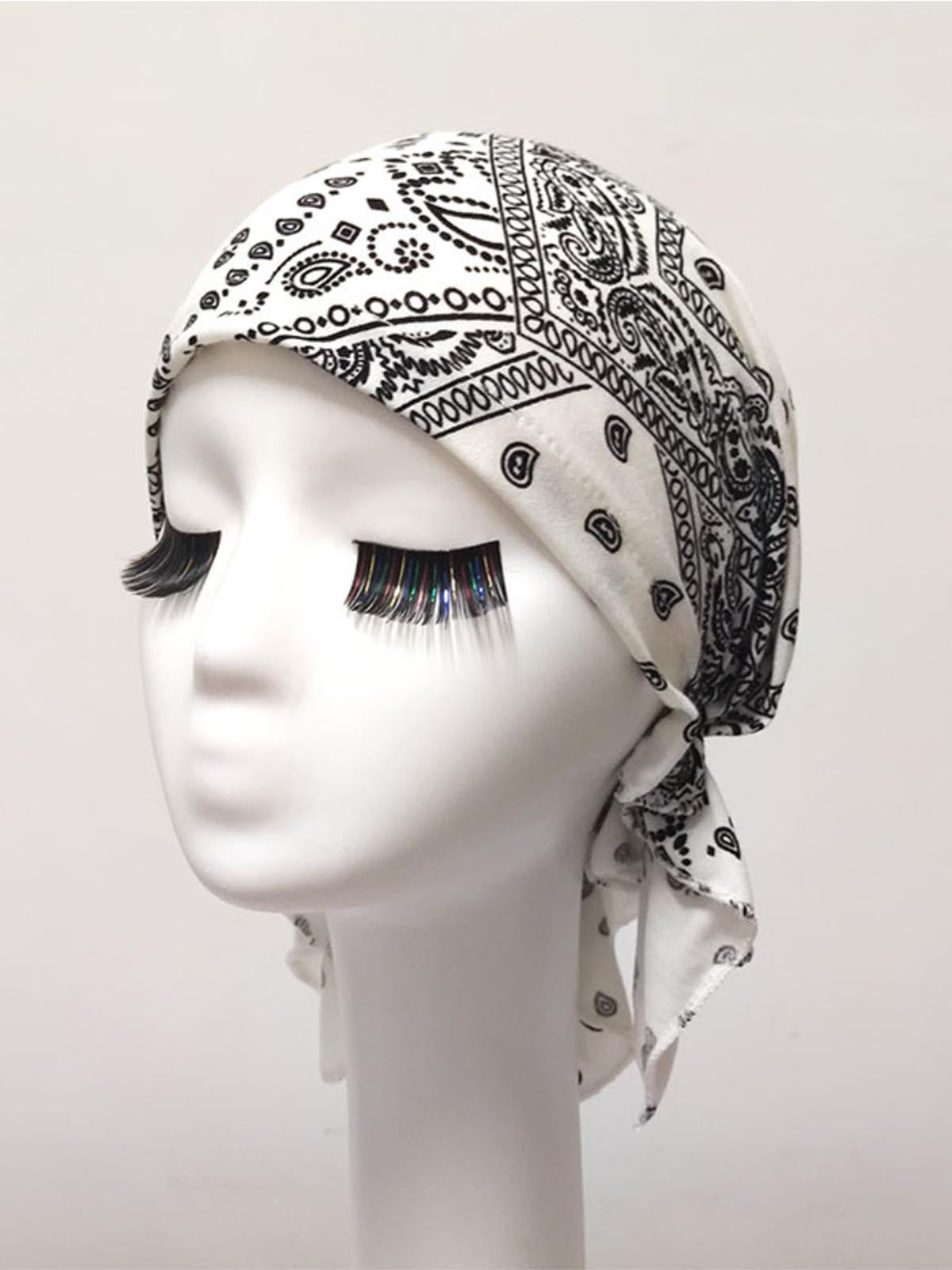 Pirate Tricorn Paisley Headwrap Turban