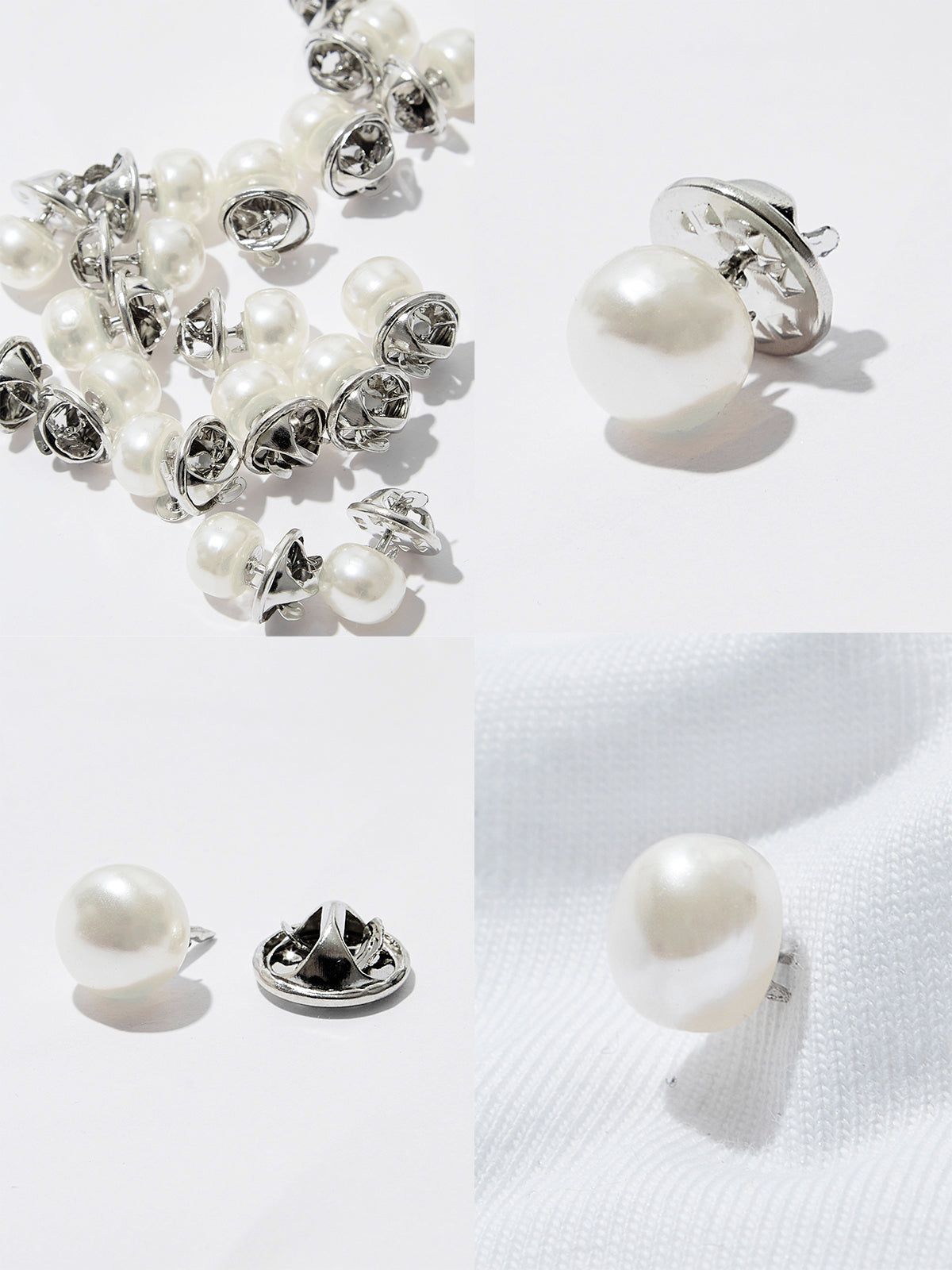 DIY Pearl Hood Print Boxy Hoodie