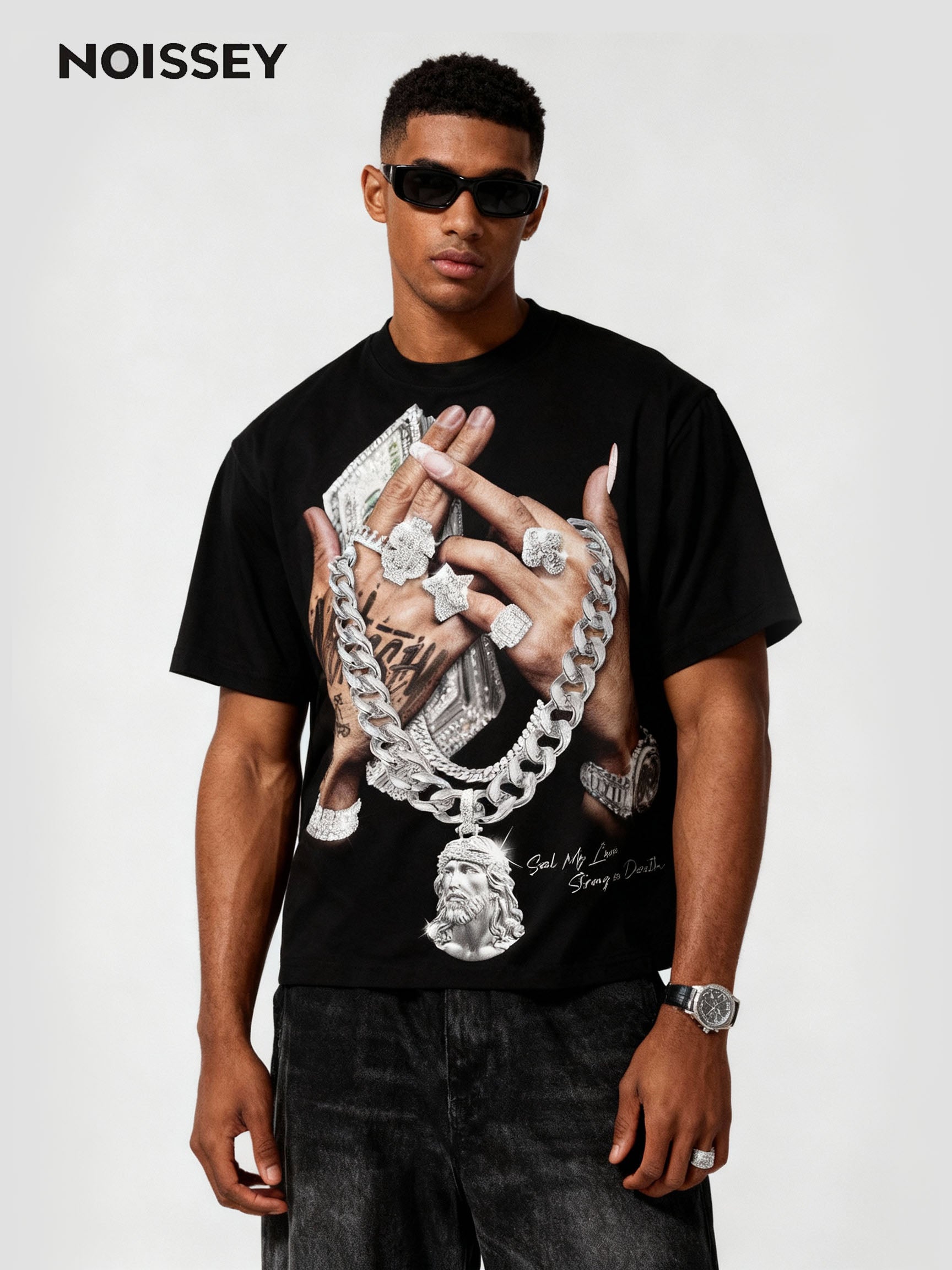 Seal My Love, Strong as Death Boxy Oversized T-shirt