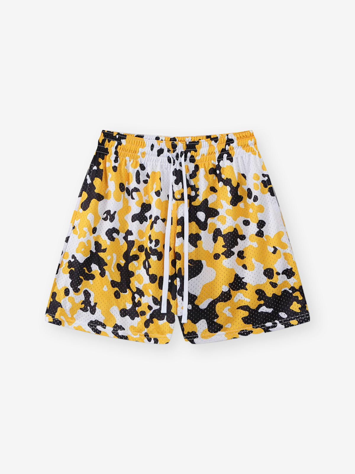 BOUNCE BACK© camouflage-print double-layer sports shorts